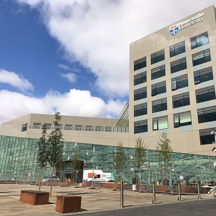A photo of the Urban Sciences Building, the main building for Computer Science students.